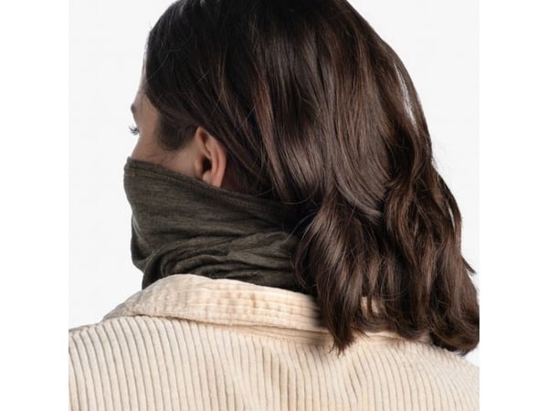BUFF MERINO LIGHTWEIGHT monikäyttöinen rintareppu aikuisille SOLID BARK