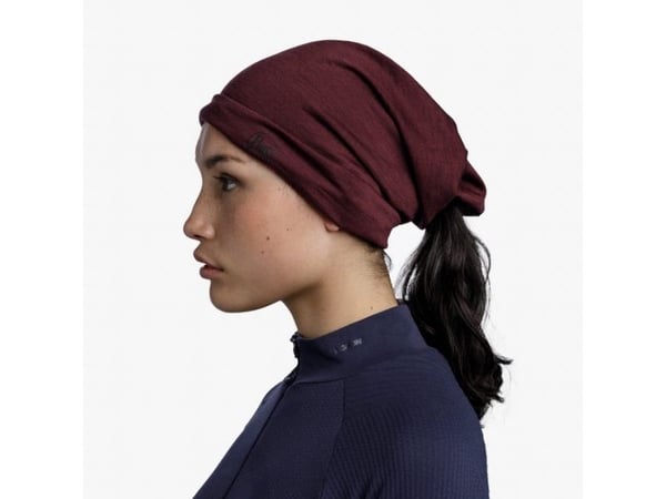 Buff 113010.653.10.00, krage, voksen, unisex, rød, ull, monokromatisk