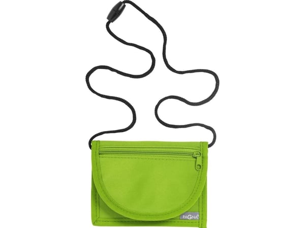 Pagna 99507-17, Nakkepose, Grønn, Nylon, Monokromatisk, Nakkestropp, Hekte og malje