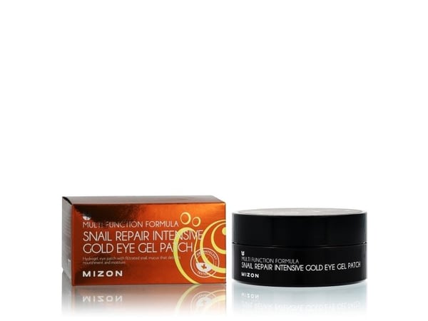 Snail Repair Intensive Gold Eye Patch OAnA maska proti otokA m a tmavA12m kruhA m se zlatem