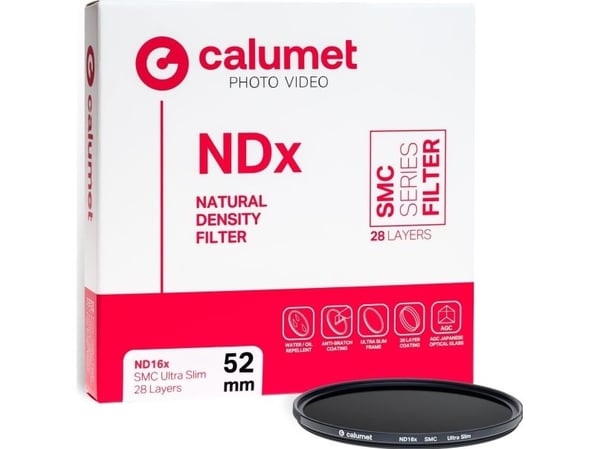 Calumet Calumet Filter ND16x SMC 52mm Ultra Slim 28 Layers