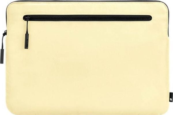 Etui Incase Compact Sleeve med Flight Nylon med glidelås til MacBook Pro 13" & MacBook Air 13" - Lemon Custard