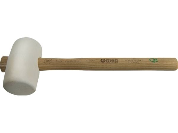 Gummihammer 500g 65-110mm hvid