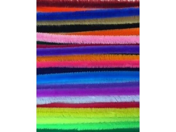 Carioca chenille 30 cm 9 mm 26 stk mix