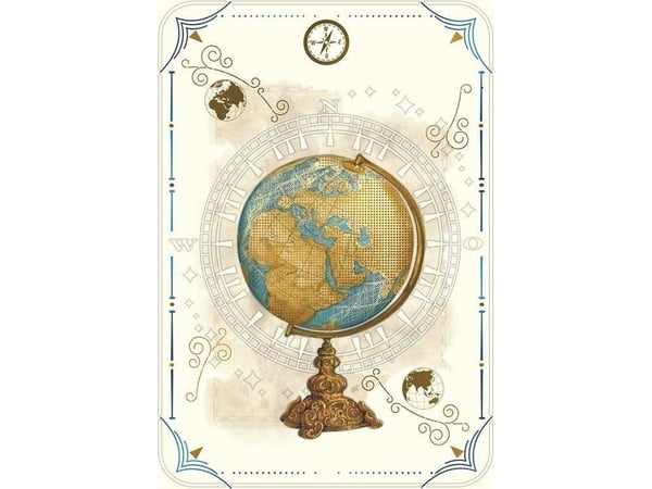 DA VINCI Karnet 12x18 cm B-BD 502 087 + koperta Globus