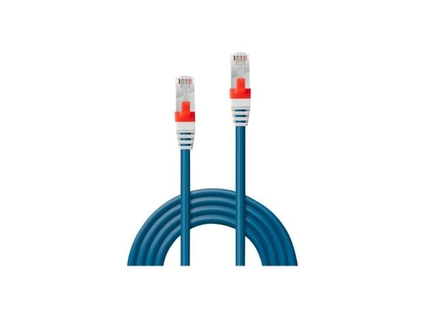 Lindy 45373, 0,5 m, Cat6a, S/FTP (S-STP), RJ-45, RJ-45, Blå