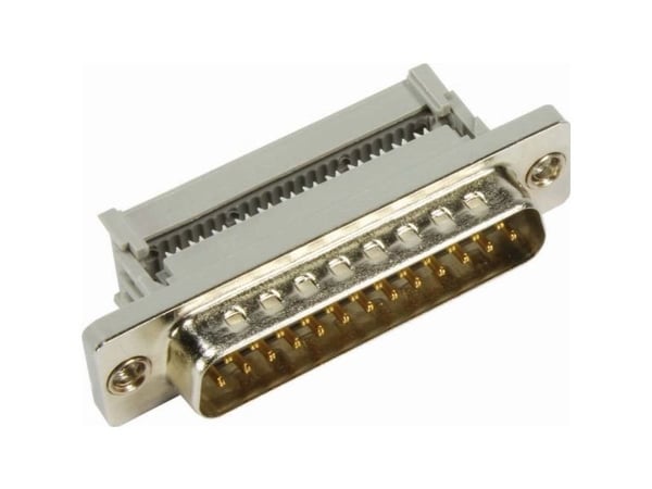 HARTING D-SUB-kontakt 180° 09662287700 15-pins skjære-klemme 1 stk