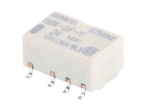 Omron G6K-2F-Y 24DC SMD-relä 24 V/DC 1 A 2 växlare 1 st
