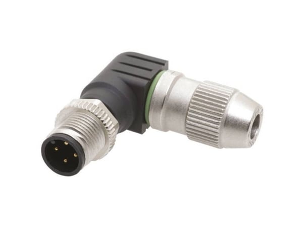 Harting rundkontakt M12 med hurtigtilkobling HARAX, HARAX® M12 (innhold: 1 stk) 21 01 140 5081