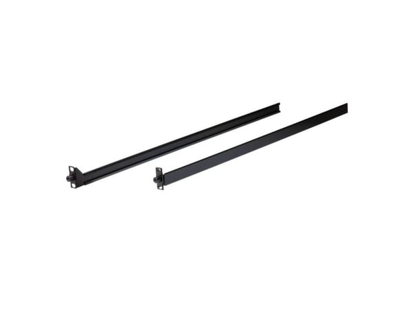 ATEN 2-i-1U Monteringssats för standardinstallation (för KN-serien), Monteringssats, Svart, 1U, CL3800, CL3700, CL3100, 101,2 cm, 105 cm