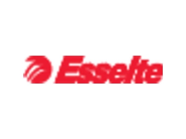 Esselte ESSENTIALS - Ringperm for presentasjoner - bokryggbredde: 38 mm - for A4 (210 x 297 mm) - kapasitet: 190 ark - hvit