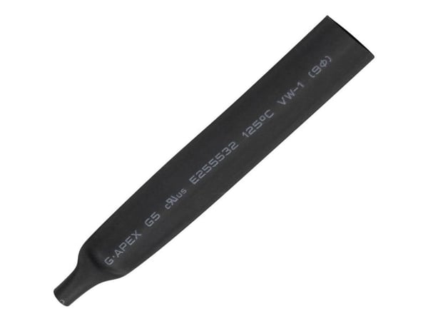 TRU COMPONENTS 1566761 Kutistusputki ilman liimaa Musta 9 mm 4,50 mm Kutistumisnopeus:2:1 10 m 10 m