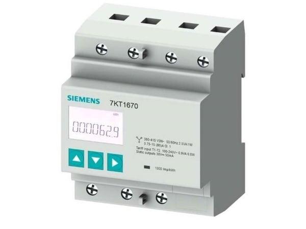 Siemens 7KT1666, Strøm, kWh (kilowattime), 401 g