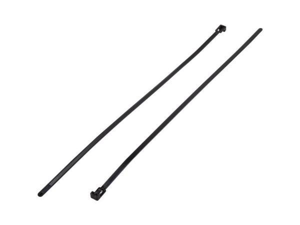 TRU COMPONENTS 1592884 TC-HV-500BK203 Kabelbinder 500 mm 8.50 mm Sort Oplukkelig 100 stk