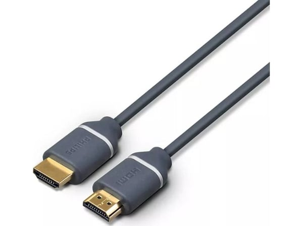 Philips SWV5610G/00, 1,5 m, HDMI Type A (Standard), HDMI Type A (Standard), 3D, 18 Gbit/sek, Grå