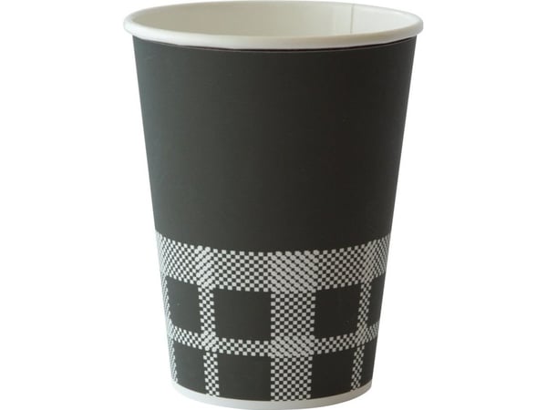 Duni - Kopp - 35 cl - avhendbar - svart (en pakke 50)