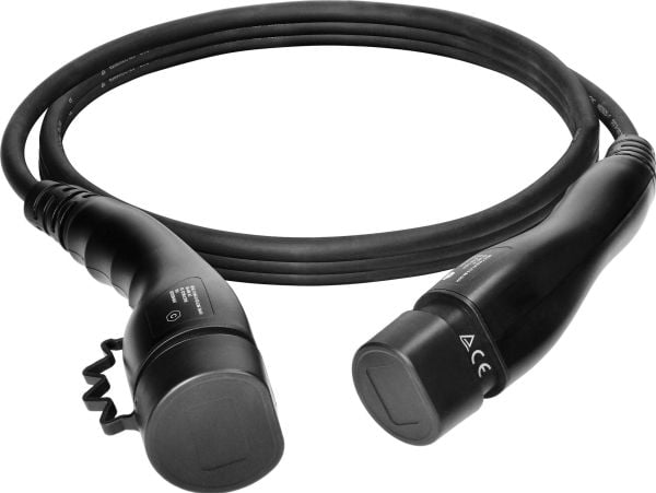 Elbil ladekabel 3f 400V 16A 11kw 5m TYP2 IP54