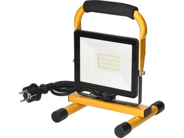 Orno CAVO bærbar LED-projektør 30W på stativ 2400 lm IP65 4000K 1,5 m kabel