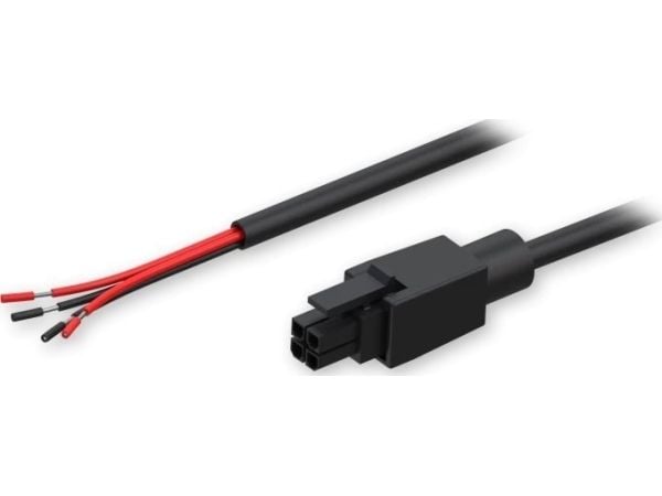 Teltonika - Strömkabel - 4-wire till 4-polig kontakt (3 mm tonhöjd) (hane) - 1.5 m