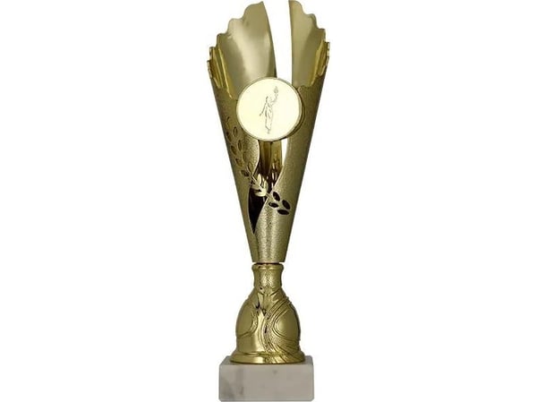 Victoria Sport pokal i plast gull