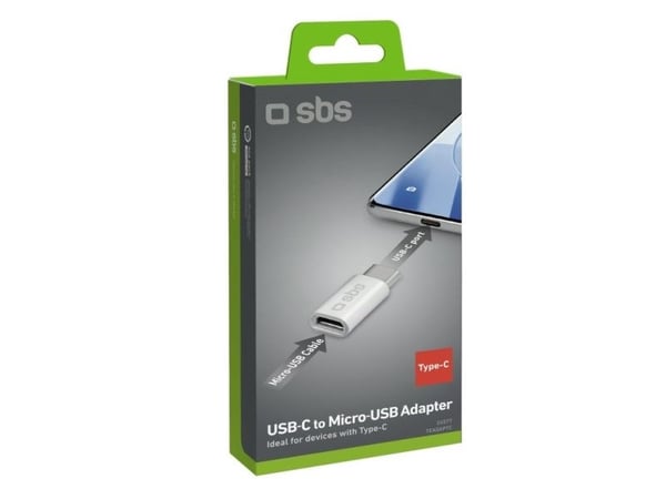 SBS TEADAPTC, USB typ C 2.0, USB Micro-B, vit