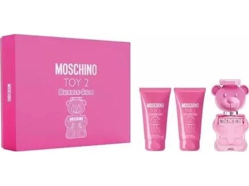 MOSCHINO Toy 2 Bubble Gum EDT spray 50 ml + bodylotion 50 ml + shower gel 50 ml