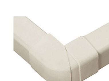 T80-R jus.bar vinkel - 80x60 mm, Råhvid RAL 9001, 70-120 gr.