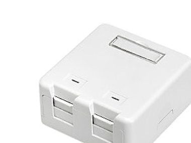 Asennusrasia 2Xrj45 Keystone - 127767 Asennusrasia 2Xrj45 Keystone