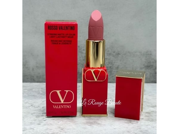Valentino Rosso, Matte, Cream läppstift 123R, refill, 3,5 g