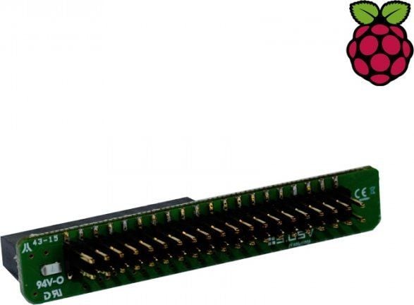 Olmatic S.USV pi adapter, Grensesnittadapter-plate, Raspberry Pi, Raspberry Pi Modelle A und B, Raspberry Pi, Grønn