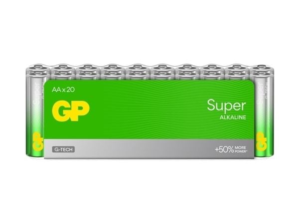 GP Super Alkaline - Batteri 20 x - Alkaline