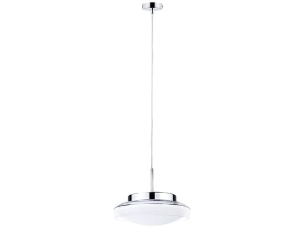 Paulmann hengelampe LUENA LED hengelampe 11,5W 600lm rund 250mm 3000K IP44 230V glass krom/metall