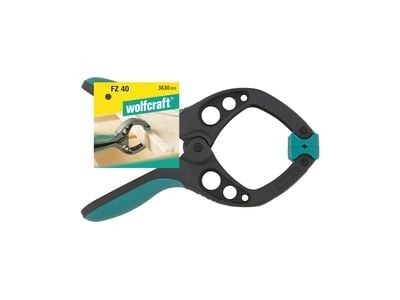 FZ 40 - fjedertvinge Wolfcraft 3630000 klembredde (maks.): 40 mm