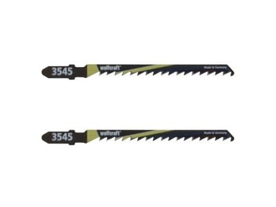 wolfcraft GmbH 4006885354500, Stikksagblad, Tre, High Carbon Steel (HCS), Sort, 7,5 cm, 4 mm