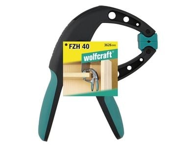 wolfcraft GmbH PRO ERGO 40, Fjær klemme, 4 cm