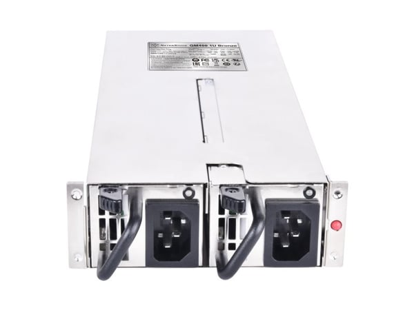 SilverStone SST-GM400-1UB Gemini Series redundant serverstrømforsyning - 2x 400 watt