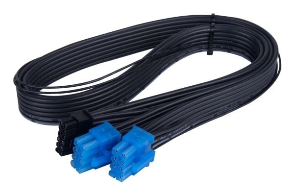 Silverstone PP14-PCIE, 550 m, PCI-E (8-pin), PCI-E (12+4-pin), Hankjønn, Hankjønn, Rett