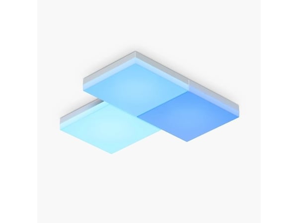 Nanoleaf Skylight Expansion Pack - Taklyspanel - LED - 300 x 300 mm - 16 W - RGB/varmt til kjølig hvitt lys - 2700-6500 K - kvadrat