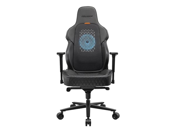 COUGAR Gaming CGR-ARP-BLB, Universal gaming-stol, 160 kg, Polstret Sete, Maskenett, Sort, Stål