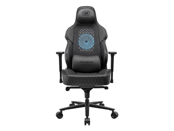 COUGAR Gaming CGR-ARP-BLB, Universal gaming-stol, 160 kg, Polstret Sete, Maskenett, Sort, Stål