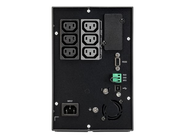 Eaton 5P 850i - Gen 2 - UPS - tårn - AC 200/208/220/230/240 V - 680 watt - 850 VA - enkeltfase - 7 Ah - RS-232, USB - utgangskontakter: 6 - svart/sølv