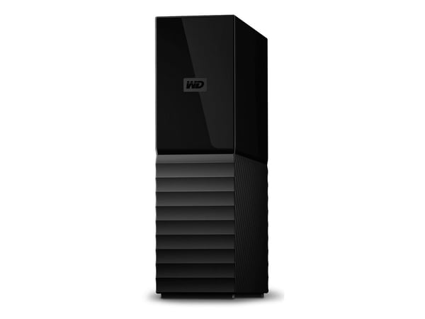 WD My Book WDBBGB0240HBK - Harddisk - kryptert - 24 TB - ekstern (stasjonær) - USB 3.2 Gen 1 - 256-bit AES - svart