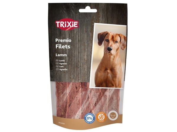 PREMIO Fileet, herkku, koirille, karitsa, 80 g