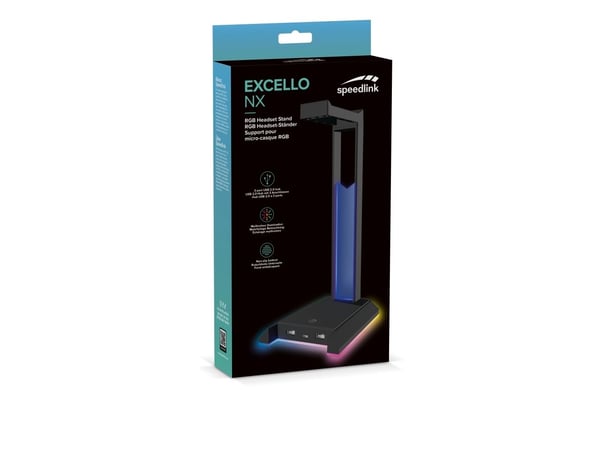 Speedlink - EXCELLO NX RGB -kuuloketeline, USB 2.0
