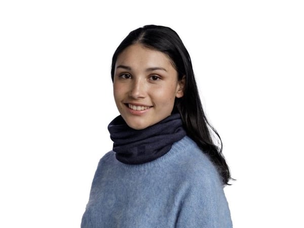 Buff 113018.785.10.00, Collar neckwear, Adult, Unisex, Blue, Wool, Monochromatic