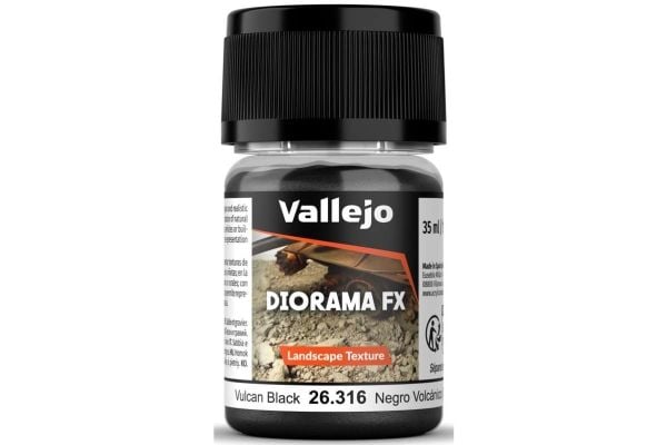 Diorama FX Vulcan black 0,1–0,6 mm, 35 ml
