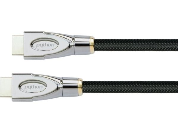 Python GC-M0254, 2 m, HDMI Typ A (standard), HDMI Typ A (standard), 48 Gbit/s, Svart