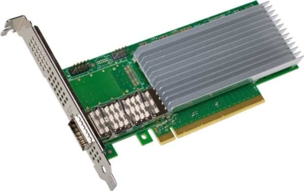 Intel Ethernet Network Adapter E810-CQDA1 - Nettverksadapter - PCIe 4.0 x16 lav profil - QSFP28 x 1