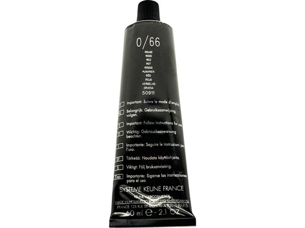 Keune Tinta Color permanent hårfarge 0/66 rød 60 ml
