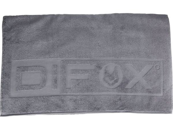 Difox matkapyyhe 80 x 180 cm 100% puuvillaa harmaa